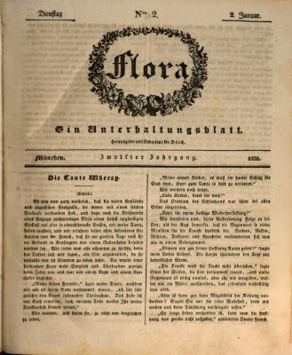 Flora (Baierische National-Zeitung) Montag 2. Januar 1832