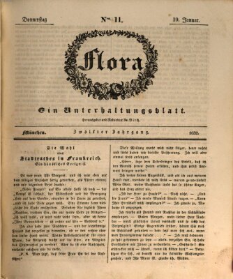 Flora (Baierische National-Zeitung) Donnerstag 19. Januar 1832