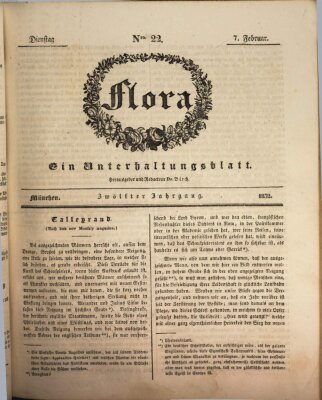 Flora (Baierische National-Zeitung) Dienstag 7. Februar 1832