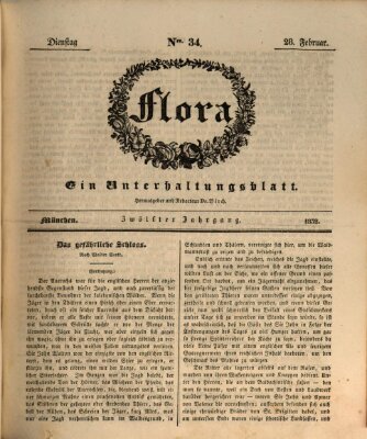 Flora (Baierische National-Zeitung) Dienstag 28. Februar 1832