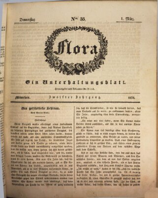 Flora (Baierische National-Zeitung) Donnerstag 1. März 1832