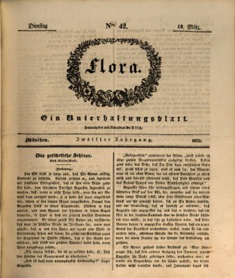 Flora (Baierische National-Zeitung) Dienstag 13. März 1832