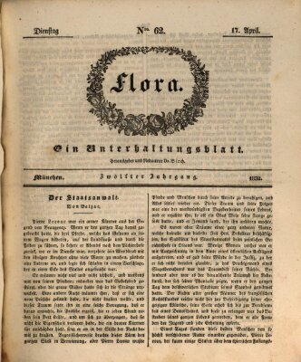 Flora (Baierische National-Zeitung) Dienstag 17. April 1832