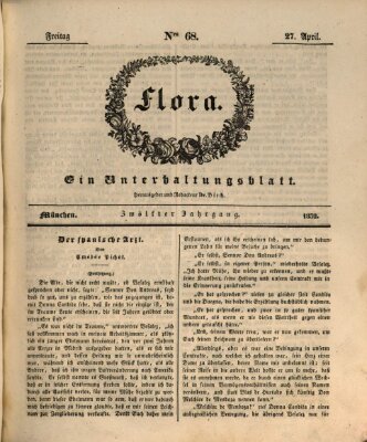 Flora (Baierische National-Zeitung) Freitag 27. April 1832