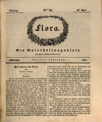 Flora (Baierische National-Zeitung) Sonntag 29. April 1832