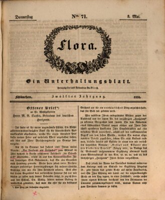 Flora (Baierische National-Zeitung) Donnerstag 3. Mai 1832