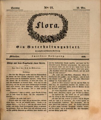 Flora (Baierische National-Zeitung) Sonntag 13. Mai 1832