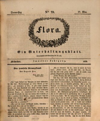 Flora (Baierische National-Zeitung) Donnerstag 17. Mai 1832