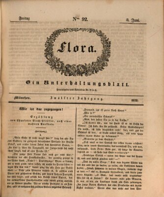 Flora (Baierische National-Zeitung) Freitag 8. Juni 1832