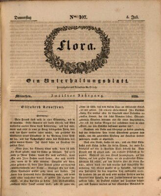 Flora (Baierische National-Zeitung) Donnerstag 5. Juli 1832