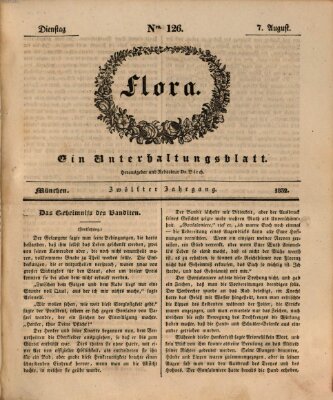 Flora (Baierische National-Zeitung) Dienstag 7. August 1832