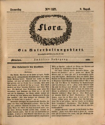 Flora (Baierische National-Zeitung) Donnerstag 9. August 1832
