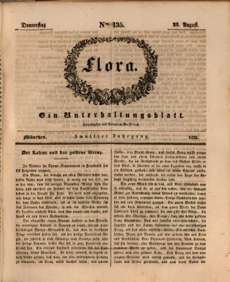 Flora (Baierische National-Zeitung) Donnerstag 23. August 1832