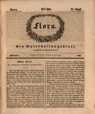 Flora (Baierische National-Zeitung) Freitag 24. August 1832