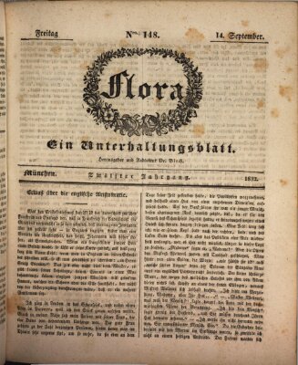 Flora (Baierische National-Zeitung) Freitag 14. September 1832