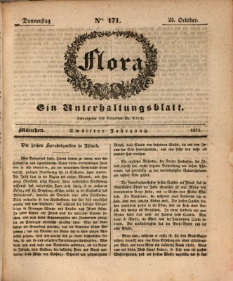 Flora (Baierische National-Zeitung) Donnerstag 25. Oktober 1832