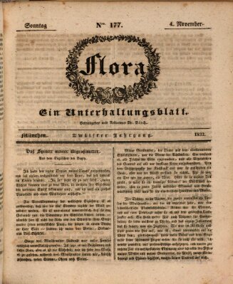 Flora (Baierische National-Zeitung) Sonntag 4. November 1832