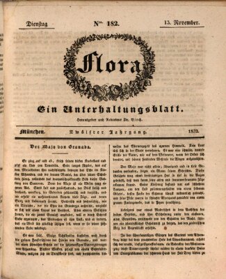 Flora (Baierische National-Zeitung) Dienstag 13. November 1832