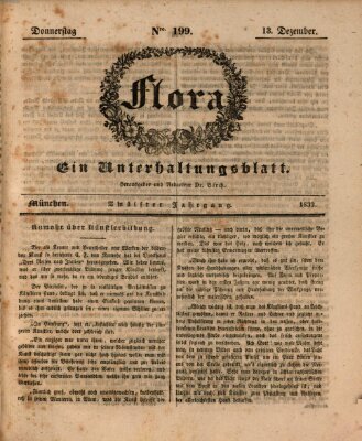Flora (Baierische National-Zeitung) Donnerstag 13. Dezember 1832