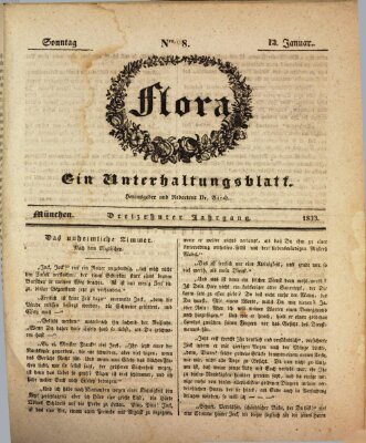 Flora (Baierische National-Zeitung) Sonntag 13. Januar 1833