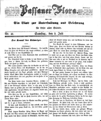 Passauer Flora Samstag 3. Juli 1852