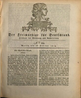 Der Freimüthige für Deutschland Dienstag 2. Februar 1819