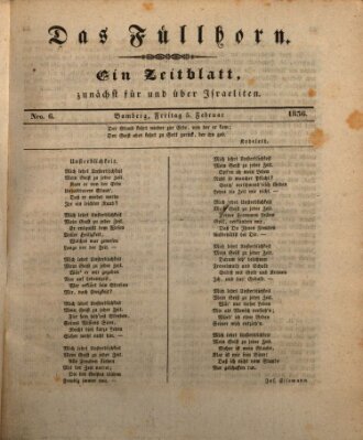 Das Füllhorn Freitag 5. Februar 1836