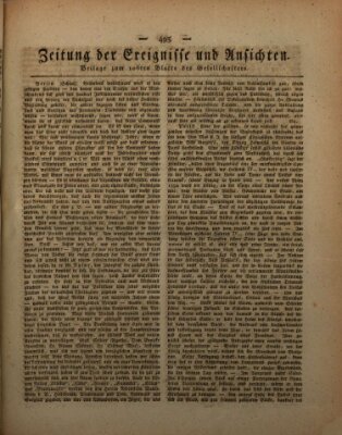 Der Gesellschafter oder Blätter für Geist und Herz Mittwoch 4. Juli 1821