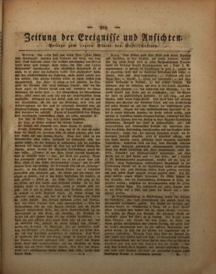 Der Gesellschafter oder Blätter für Geist und Herz Mittwoch 18. Juli 1821