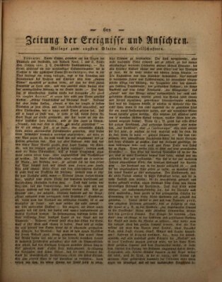 Der Gesellschafter oder Blätter für Geist und Herz Montag 13. August 1821