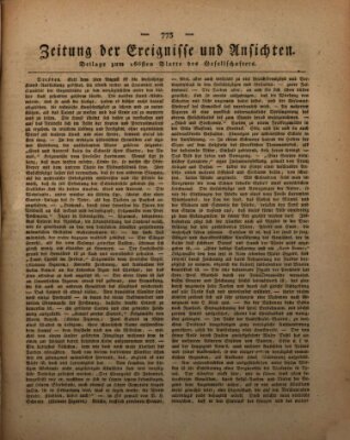 Der Gesellschafter oder Blätter für Geist und Herz Mittwoch 17. Oktober 1821