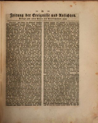 Der Gesellschafter oder Blätter für Geist und Herz Mittwoch 30. Januar 1822