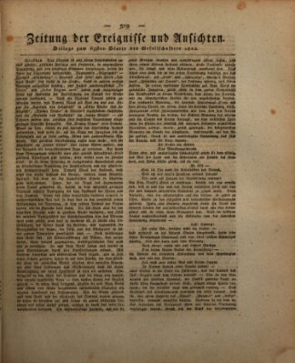 Der Gesellschafter oder Blätter für Geist und Herz Mittwoch 24. April 1822