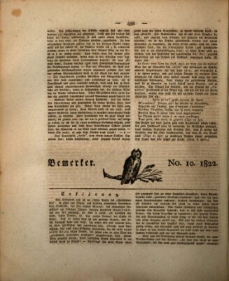 Der Gesellschafter oder Blätter für Geist und Herz Montag 17. Juni 1822