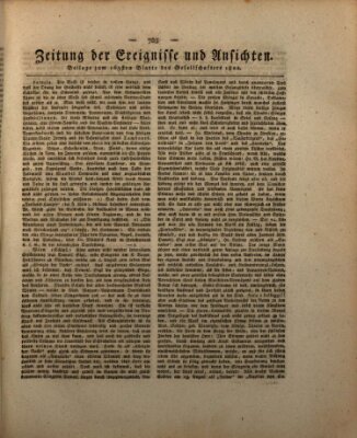 Der Gesellschafter oder Blätter für Geist und Herz Mittwoch 16. Oktober 1822