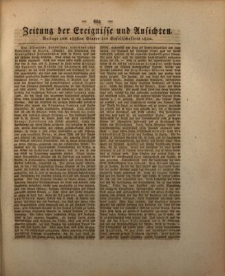 Der Gesellschafter oder Blätter für Geist und Herz Mittwoch 20. November 1822