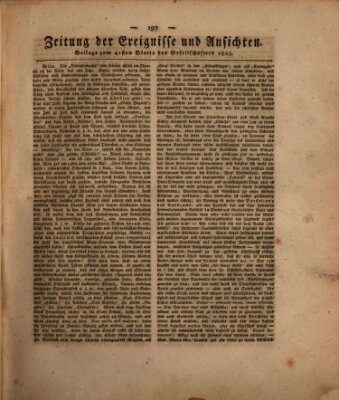 Der Gesellschafter oder Blätter für Geist und Herz Mittwoch 12. März 1823