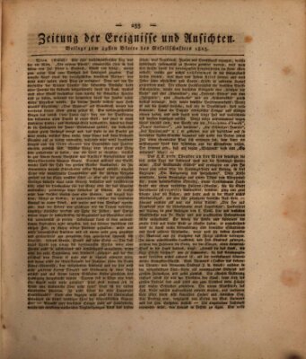 Der Gesellschafter oder Blätter für Geist und Herz Mittwoch 26. März 1823