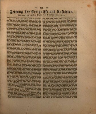 Der Gesellschafter oder Blätter für Geist und Herz Mittwoch 1. Oktober 1823