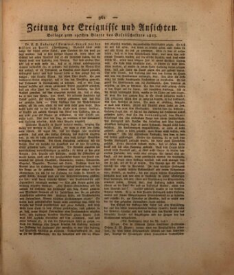 Der Gesellschafter oder Blätter für Geist und Herz Mittwoch 10. Dezember 1823