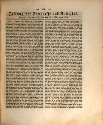 Der Gesellschafter oder Blätter für Geist und Herz Sonntag 18. Januar 1824