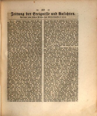 Der Gesellschafter oder Blätter für Geist und Herz Montag 9. Februar 1824