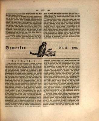 Der Gesellschafter oder Blätter für Geist und Herz Montag 9. Februar 1824