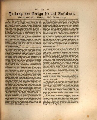 Der Gesellschafter oder Blätter für Geist und Herz Montag 5. April 1824