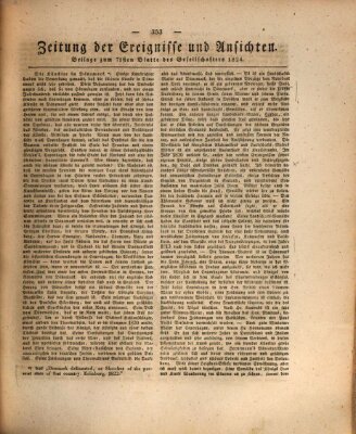 Der Gesellschafter oder Blätter für Geist und Herz Montag 3. Mai 1824