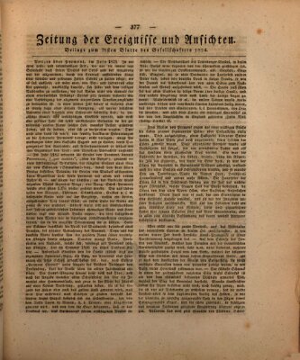 Der Gesellschafter oder Blätter für Geist und Herz Mittwoch 12. Mai 1824