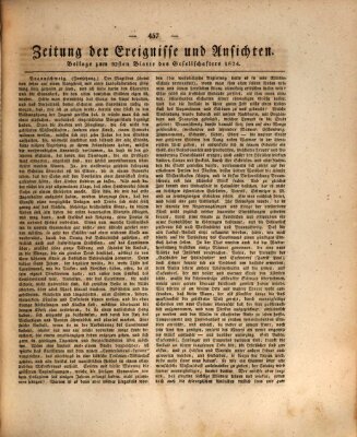 Der Gesellschafter oder Blätter für Geist und Herz Mittwoch 9. Juni 1824