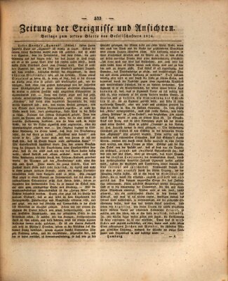 Der Gesellschafter oder Blätter für Geist und Herz Montag 5. Juli 1824