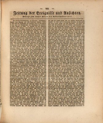 Der Gesellschafter oder Blätter für Geist und Herz Samstag 13. November 1824