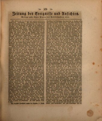 Der Gesellschafter oder Blätter für Geist und Herz Mittwoch 2. März 1825